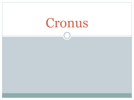 Cronus Cronus