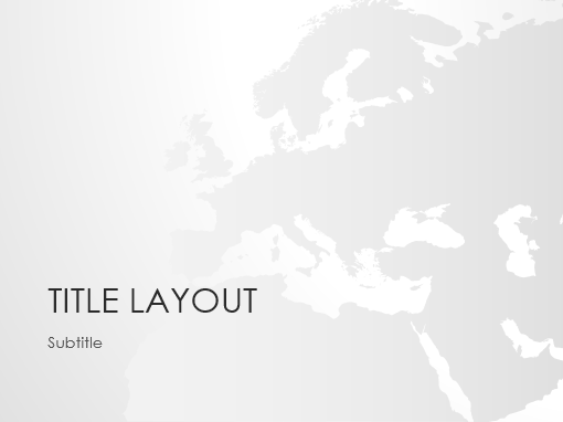 World maps series, Europe presentation (widescreen) World maps series, Europe presentation (widescreen)