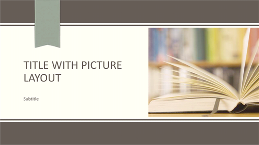 Academic presentation (widescreen)