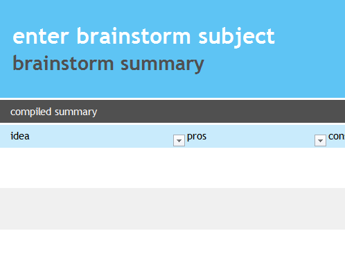 Collaboration par brainstorming Collaboration par brainstorming