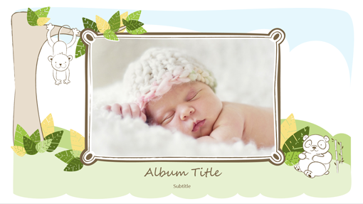 baby album templates