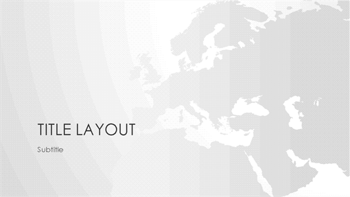 World maps series, Europe presentation (widescreen) World maps series, Europe presentation (widescreen)