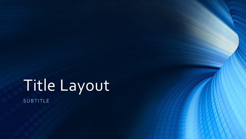Business digital blue tunnel presentation (widescreen) Business digital blue tunnel presentation (widescreen)
