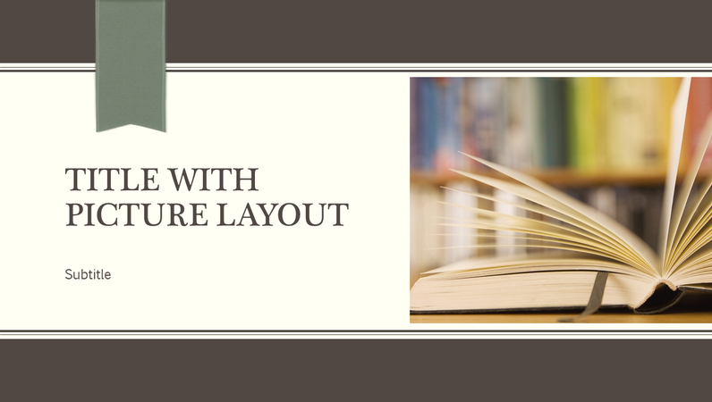 Academic presentation, pinstripe and ribbon design (widescreen) Academic presentation, pinstripe and ribbon design (widescreen)