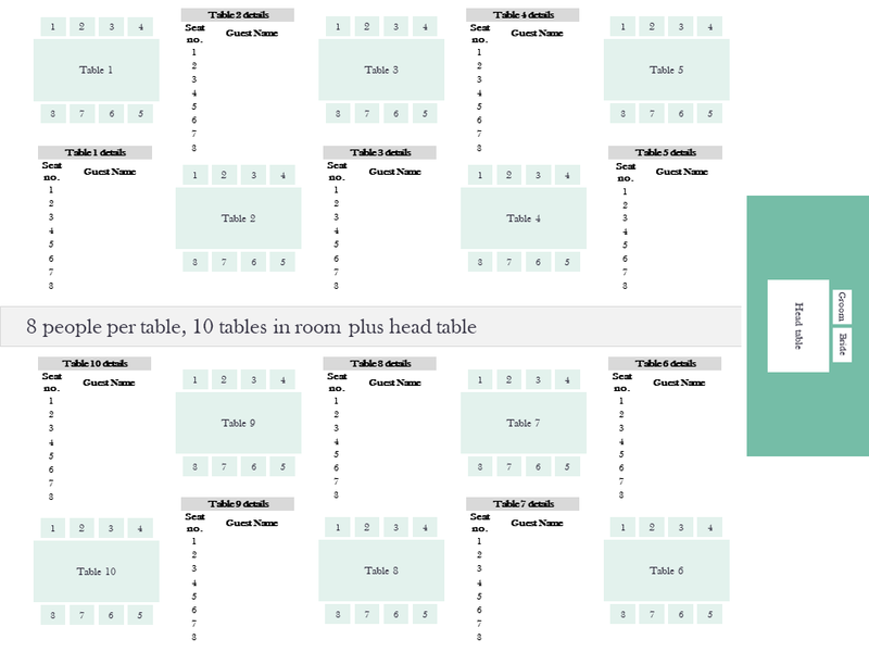 Wedding seating arrangement Wedding seating arrangement