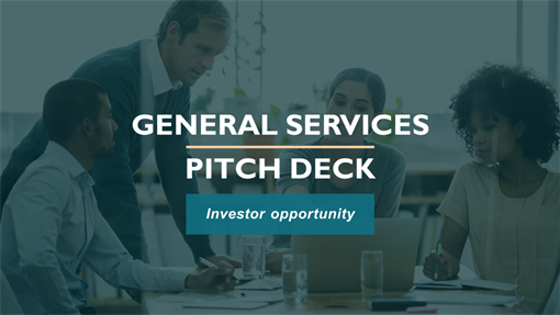 Professional services pitch deck Professional services pitch deck