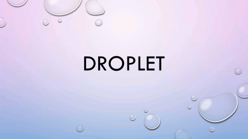 Droplet Purple Droplet Purple