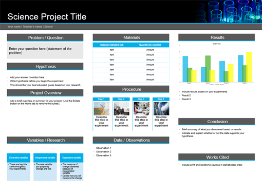 microsoft powerpoint poster template