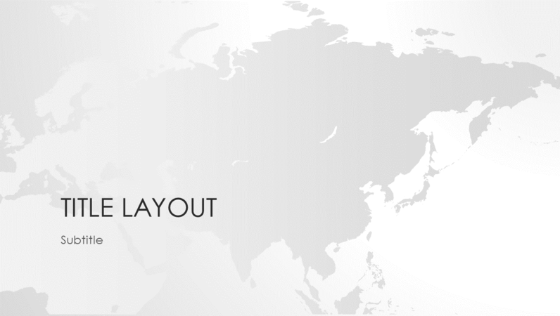 World maps series, Asian continent presentation (widescreen) World maps series, Asian continent presentation (widescreen)