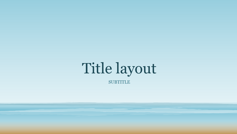Ocean painting presentation (widescreen) Ocean painting presentation (widescreen)