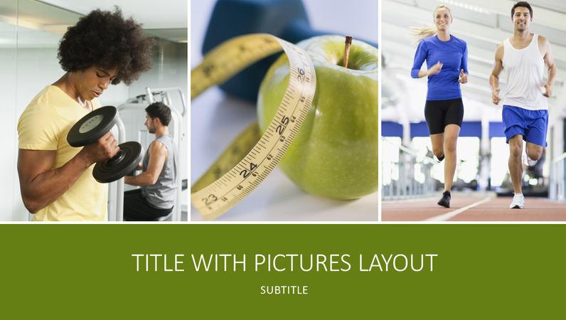 Health and fitness presentation (widescreen) Health and fitness presentation (widescreen)