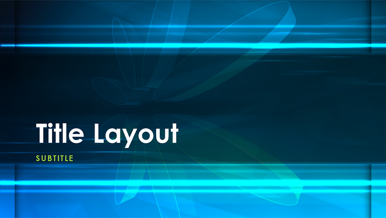 Blue atom design slides Blue atom design slides