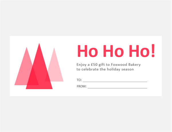 Christmas gift vouchers (10 per page) Christmas gift vouchers (10 per page)