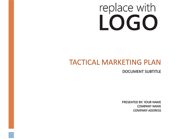 Tactical business marketing plan Tactical business marketing plan