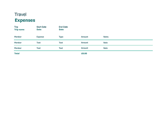 Travel Expense Tracker Travel Expense Tracker