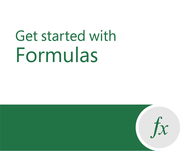 Formula tutorial Formula tutorial