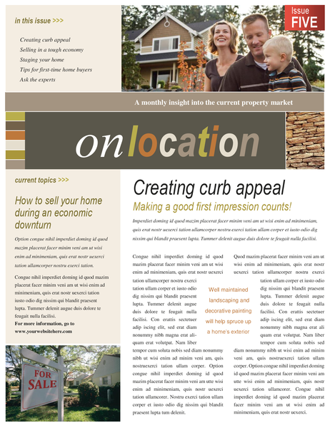 Property newsletter (4 pages) Property newsletter (4 pages)