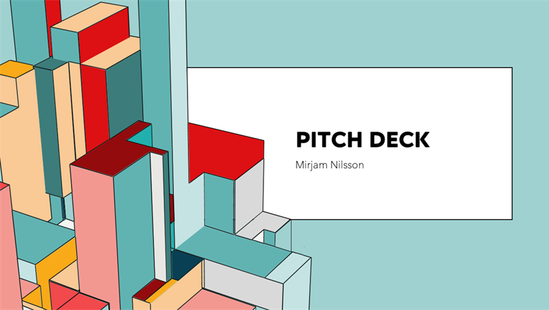 Architecture pitch deck Architecture pitch deck