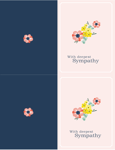 Sympathy card Sympathy card