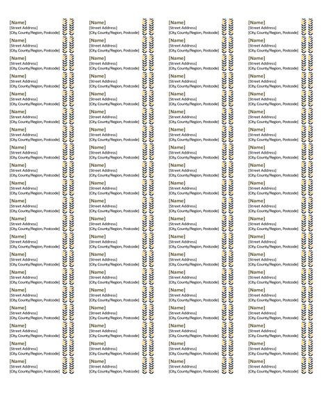 Vine labels (80 per page) Vine labels (80 per page)