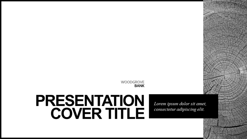 Minimalist presentation Minimalist presentation