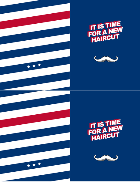 Quirky moustache every day greeting card Quirky moustache every day greeting card