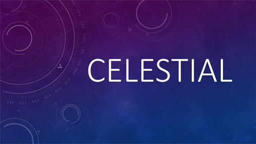 word 2016 celestial theme