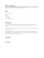 Recommendation letter word