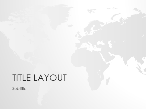 World maps series, World presentation (widescreen) World maps series, World presentation (widescreen)