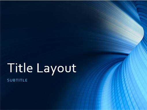 Business digital blue tunnel presentation (widescreen) Business digital blue tunnel presentation (widescreen)