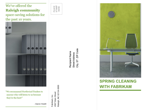Tri-fold business brochure (green, black design) Tri-fold business brochure (green, black design)