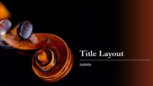 Music score presentation (treble clef design) Music score presentation (treble clef design)