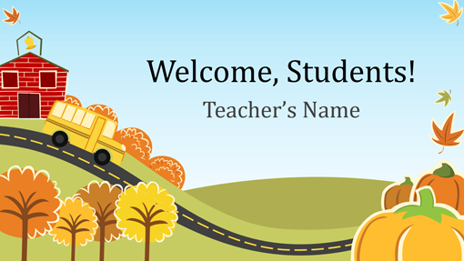 Back to elementary school presentation (widescreen) Back to elementary school presentation (widescreen)