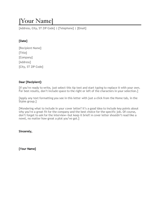 Quality Assurance and Analyst Resume Cover Letter