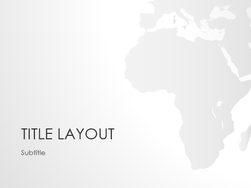 World maps series, Africa presentation (widescreen) World maps series, Africa presentation (widescreen)