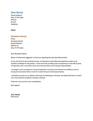 cover letter for internship templates