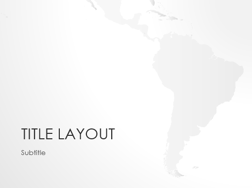 World maps series, South America presentation (widescreen) World maps series, South America presentation (widescreen)