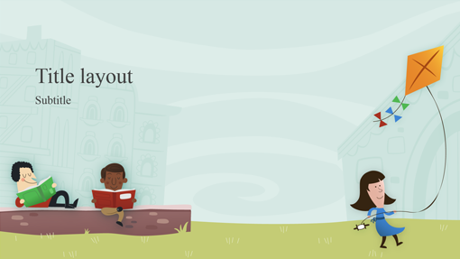 Schoolyard kids education presentation, album (widescreen)