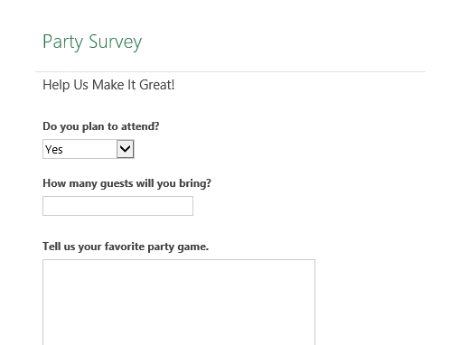 survey party planning ledger lines line surveys templates woocommerce variations distance using office wrong musescore
