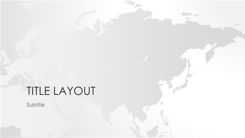 World maps series, Asian continent presentation (widescreen) World maps series, Asian continent presentation (widescreen)
