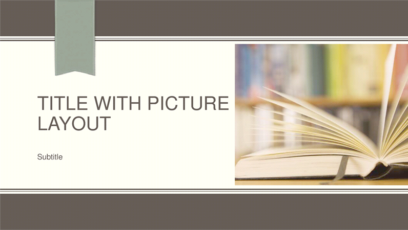 Academic presentation, pinstripe and ribbon design (widescreen) Academic presentation, pinstripe and ribbon design (widescreen)