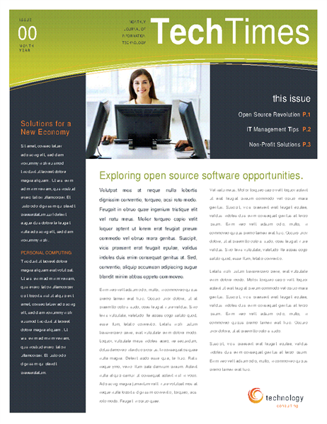 Technology business newsletter (4 pages) Technology business newsletter (4 pages)