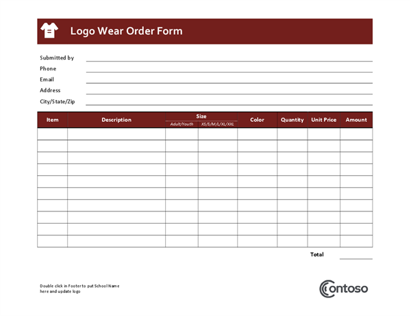 order form logo
Logowear order form order form logo
Logowear order form