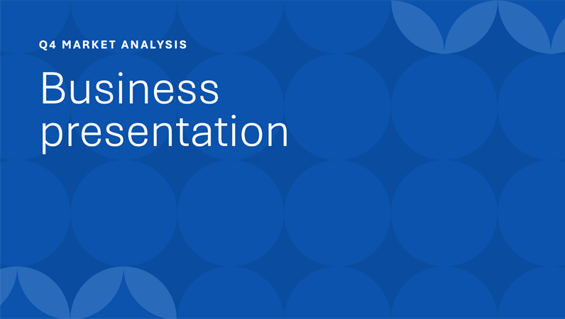 Blue spheres pitch deck Blue spheres pitch deck