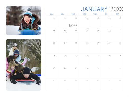 2019 photo calendar (Sun-Sat) 2019 photo calendar (Sun-Sat)
