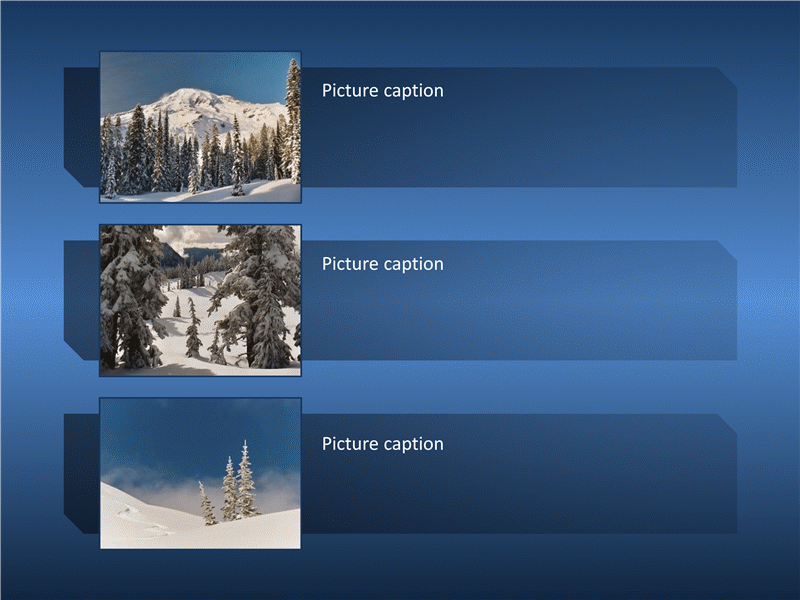 Animated mountain picture grows into view and shrinks Animated mountain picture grows into view and shrinks