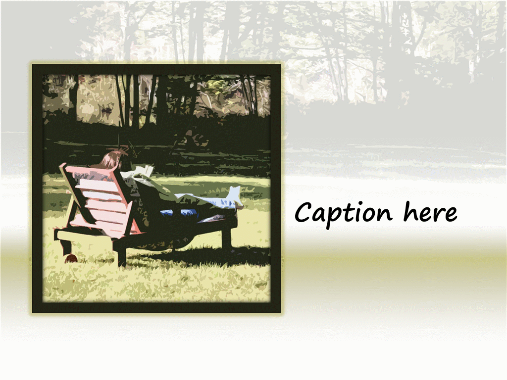 Picture with cutout artistic effects Picture with cutout artistic effects