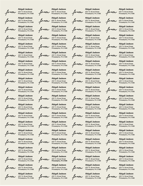 Template For Return Address Labels 80 Per Sheet