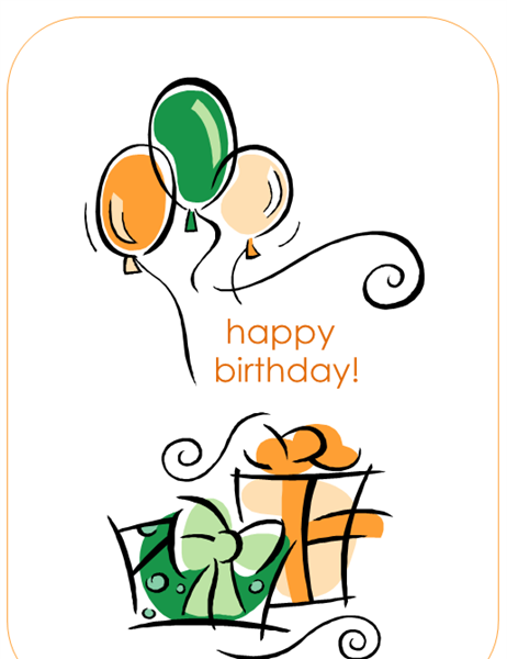 16 Birthday Card Templates Free Word Excel PDF Formats Samples 