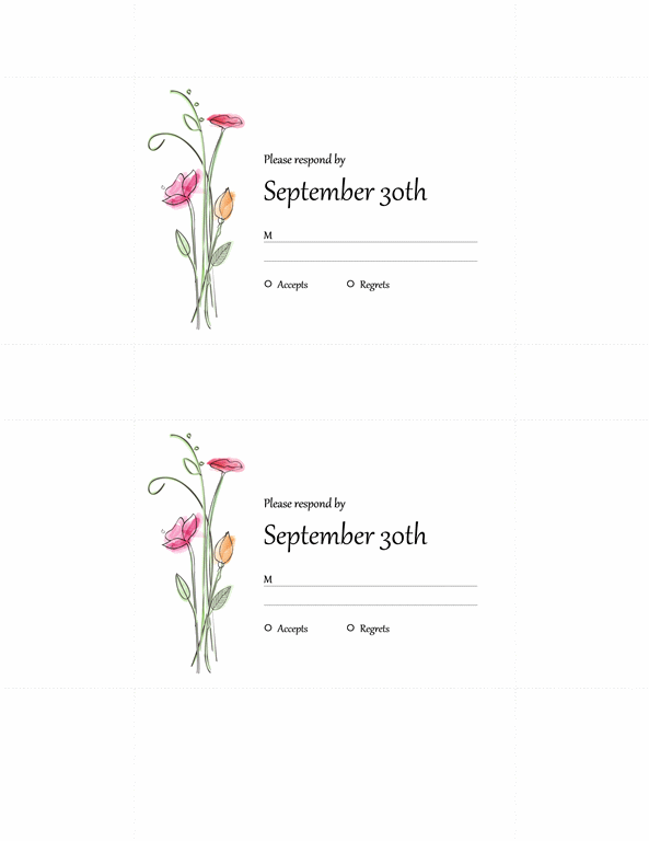 free card templates